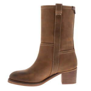 Carl Scarpa Belle Tan Leather Ankle Boots
